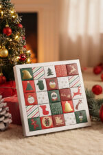 Kendin Yap Konseptli Boş Advent Calendar Hediye Kutusu (24'lü) - Yılbaşı Özel - Görsel 6